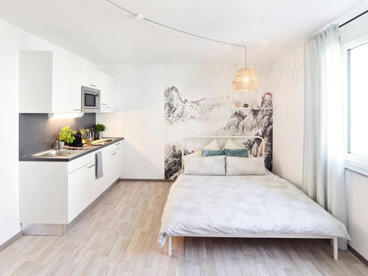 Neu☆Business Apartment☆Messe/Airport☆Tiefgarage ラインフェルデン＝エヒターディンゲン エクステリア 写真