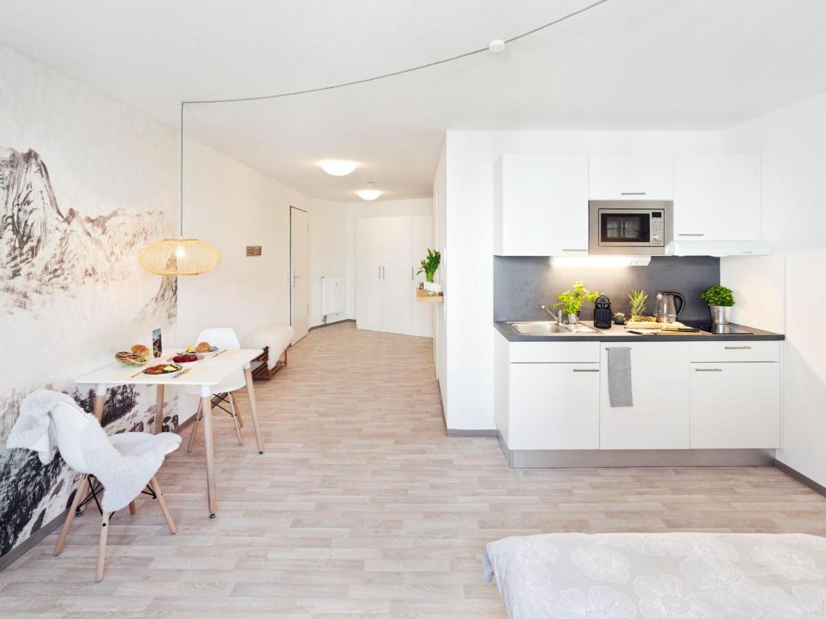 Neu☆Business Apartment☆Messe/Airport☆Tiefgarage ラインフェルデン＝エヒターディンゲン エクステリア 写真